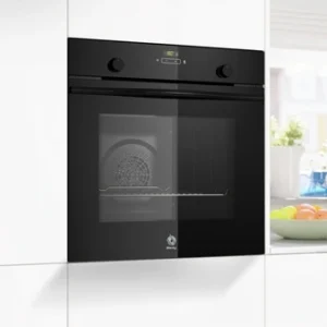 Horno Balay Vapor Pirolítico 60x60 cm. Cristal Negro 3HA5749N3. Principal.