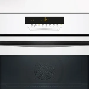 Horno Balay Pirolítico Cristal Blanco 3HB5879B7. Frontal.