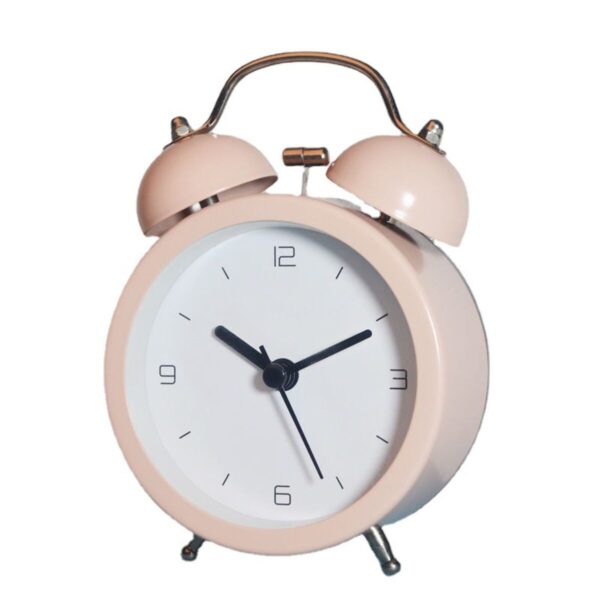 Reloj Despertador Analógico Romimex Rosa