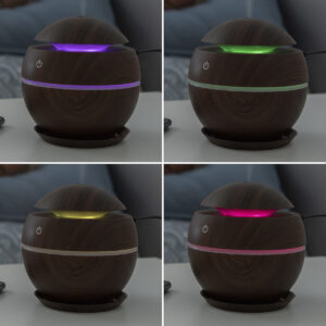 Humidificador Difusor de Aromas Mini. LED.