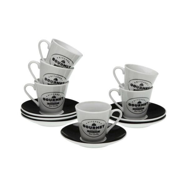 Tazas y Platos de Porcelana Versa Gourmet