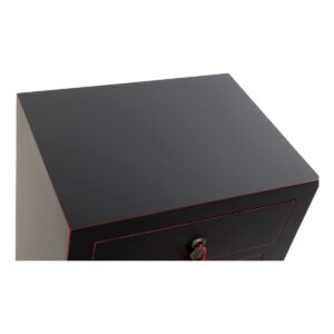 Mesita de Noche Madera de Abeto DKD Home Decor. Superior.