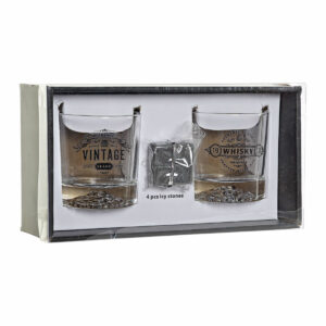 Vasos Licor Cristal Transparente DKD Home Decor 6 Un. Caja.