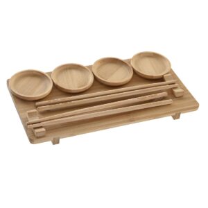 Set de Sushi Bambú DKD Home Decor