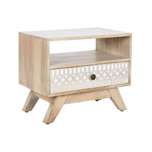 Mesita de Noche Madera de Mango DKD Home Decor