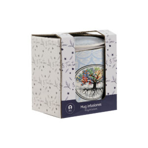 Taza con Filtro para Infusiones Home ESPRIT. Caja.