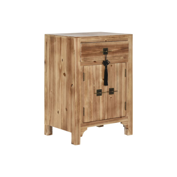 Mesita de Noche Madera de Abeto Home ESPRIT