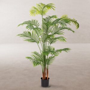 Planta Decorativa Poliuretano Areca 150 cm. Exteriores.