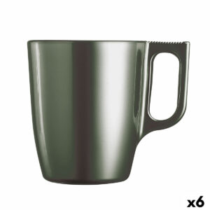 Taza de Vidrio Verde Flashy Luminarc