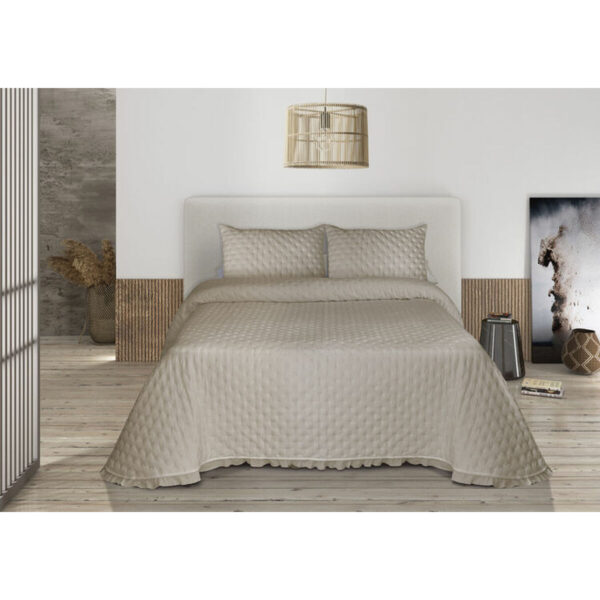 Colcha Beige Cama de 90 AROA Pierre Cardin.