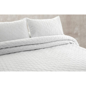 Colcha Blanca Cama de 150 EGNA Pierre Cardin. Calidad.