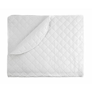 Colcha Blanca Cama de 150 EGNA Pierre Cardin. Detalle.